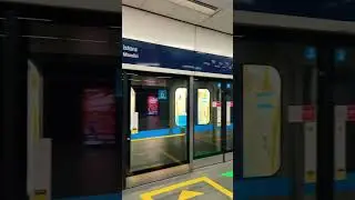 Jakarta keren! MRT melaju dari stasiun Istora Mandiri Jakarta #jakarta #mrt #cityvibes #jakartavibes
