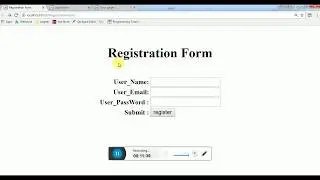 Login Form(through  java code, servlet, jsp, tomcat server)