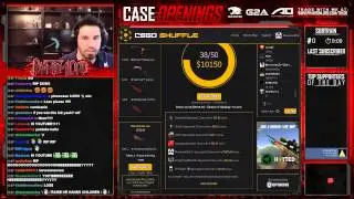 PHANTOMLORD LOSES $10K BET CSGO SHUFFLE HD