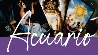 #ACUARIO ♒ &iexcl;AG&Aacute;RRATE! 😱 esto esta BRUTAL.! cambio de papeles.! con quien menos imaginas.!