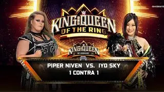 WWE 2K25 QUEEN OF THE RING FIRST ROUND: PIPER NIVEN VS IYO SKY #WWE #WWE2K25