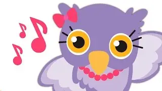 THE MOTHER OWL SAYS SHH ♫ To Sing-Along ♫ Children Songs ♫ HD