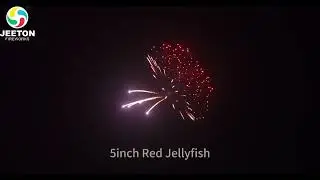 DS050102 5inch Red Jellyfish