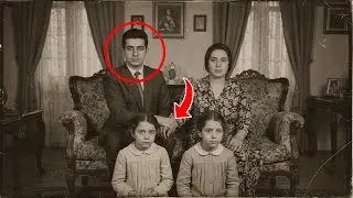 Bu Aile Fotoğrafına Dikkatli Bakın: Koca Karısının Elini Neden Bu Kadar Sıkı Tutuyor?