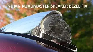 INDIAN ROADMASTER SPEAKER TRIM GAP FIX