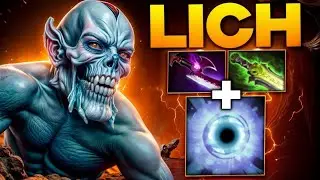 Hard Carry Lich Solo carry His Team to Win🔥🔥🔥23 Kills Immortal Rank | Dota 2 Gameplay