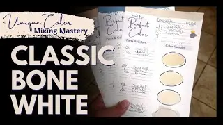 Classic Bone White - Unique Color Mixing Mastery