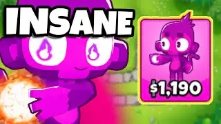 Added The Plasma Monkey And It Was INSANE. (BTD6)
