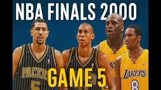 NBA Finals 2000 Indiana Pacers vs. Los Angeles Lakers Game 5 Kobe Bryant full game