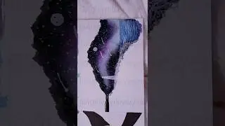 Watercolor lighthouse #lighthouse #ocean #stars #2025 #art #art2025 #artvideo #watercolor #short