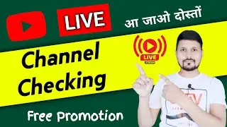 Live Channel Checking and Promotion Today
