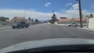 Driving down Stewart Avenue from Hollywood Blvd Nellis Blvd in Las Vegas #lasvegas #vegas #driving