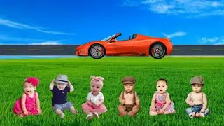 19 April 2025 Cute Little Babies & Toya - Funny vfx magic videocars