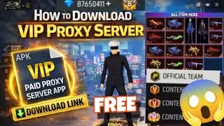 How to download proxy server in free fire 💯🔥😱। FF proxy server।by S2K #proxy