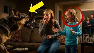 POLICE DOG growled at DEAF GIRL'S NANNY &mdash; Parents checked the CAMERA and...