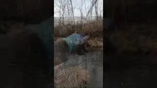 HEAVY METAL FINDS Magnet Fishing in Post Creek, Corning, New York Steuben County #magnetfishing