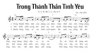 Trong Thánh Thần Tình Yêu (St:  Mai Thiện) - Tốp Ca Mến Thánh Giá Thủ Thiêm | Lyrics