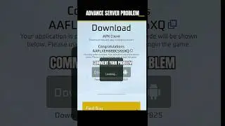 OB48 ADVANCE SERVER PROBLEM | free fire advance server download problem #ffa2bgaming