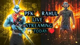 🔴 FREE FIRE LIVE TODAY 🔥 | BR RANK PUSH | OP GAMEPLAY | PFK Rahul