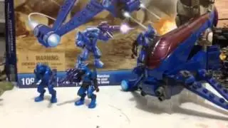 Halo Mega Bloks - Blue Series Banshee - Reviews en espa&ntilde;ol