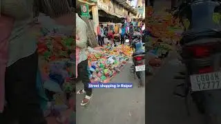 street shopping in Raipur