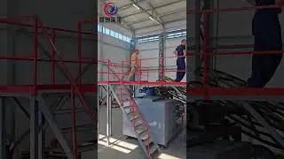 Yingchuang Roto CS-3A-3500 Multi-arms Shuttle Rotomolding Machine