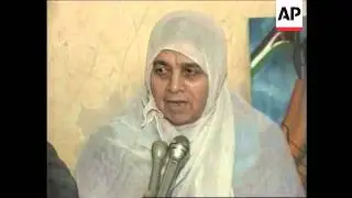 Gaza - Tenth anniverary of Intifada