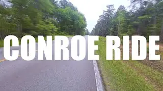 Conroe, Texas Road Cycling Ride - The Woodlands, Cut and Shoot, Montgomery County -  04202024