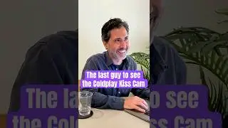 The last guy to see the Coldplay kiss cam video #sketch #coldplay #comedy #funny #sketchcomedy