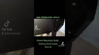GMG Daniel Boone or Ledge Folding Front Shelf Install (Part 2)