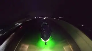 Late night at work