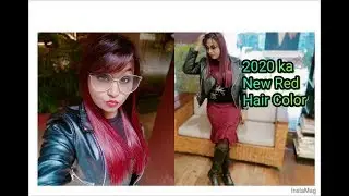 Red hair color | 2020 ka new hair color | new look | straight hair | haircut expert Shyama's