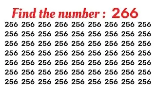 Find the Number 