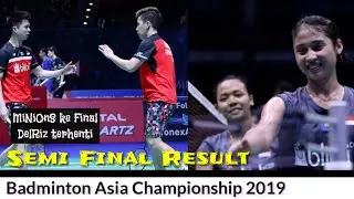 Semi Final Result Badminton Asia Championship 2019