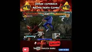 Tekken 7 | Akuma Insane comeback Death Combo
