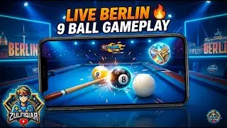 🔴 8 Ball Pool Live Gameplay | Pro Shots & Crazy Spin | Hindi
