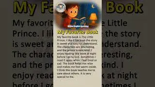 🎧 My Favorite Book #shorts #english #englishlearning #englishmerl #englishgrammar #education