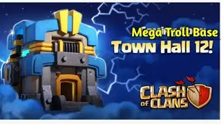 Town Hall 12 Mega Troll Base 2020 | Th12 base | Th12 base with link |Th12 hybrid Bas 2020| DkUzumaki