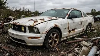 ASMR Car Restoration! Full Restoration of a Ford Mustang GT 2005 from Total Disrepair to New