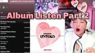 ENHYPEN ROMANCE : UNTOLD 💘 Album Listen Part 2 on JEMPIRE💎🧛
