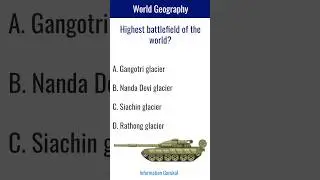 World GK | World Geography | SSC and Competitive exams #shortsgk #shortsfeed #world #ytshorts #gk