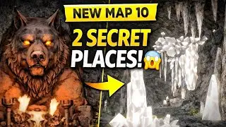 MAP 10 Yosemite Falls &ndash; 2 SECRET PLACES FOUND! 🔥 Hidden Wolf Shrine & Crystal Cave | The Wolf