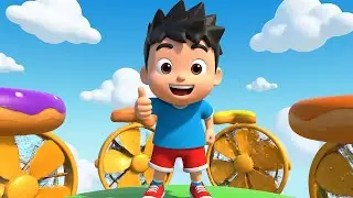Fall Guys Jelly Runner Got Pushed by a Boulder | Kids Songs & Nursery Rhymes