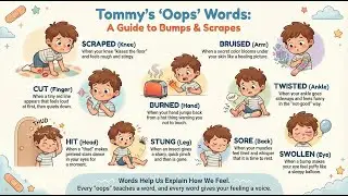 English with Stories | Injury Words Kids Will Never ForgetKids English