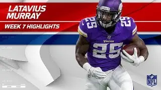 Latavius Murray Leads Minnesota to Victory w/ 113 Yards & TD | Ravens vs. Vikings | Wk 7 Player HLs