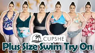 Cupshe Plus Size Swim Haul & Try On | 2022 | Size 4X