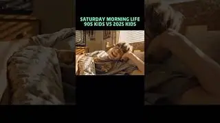 Как дети проводили выходные утра в 1990-х #ностальгия #воспоминаниядетства #90-е