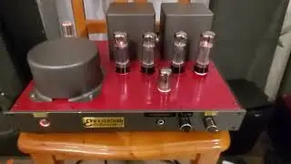 2022 integrated Edelweiss-3 High End Vacuum tube amplifier prototype is completed.