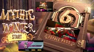 NEW ROYALPASS M6 : MYTHIC WINTER (BATTLE GROUNDS MOBILE INDIA)BGMI