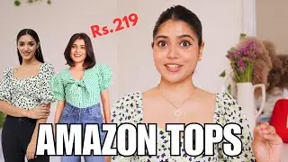 I got Cute Floral Tops from AMAZON | Amazon Summer Top Haul | Modest Tops for College